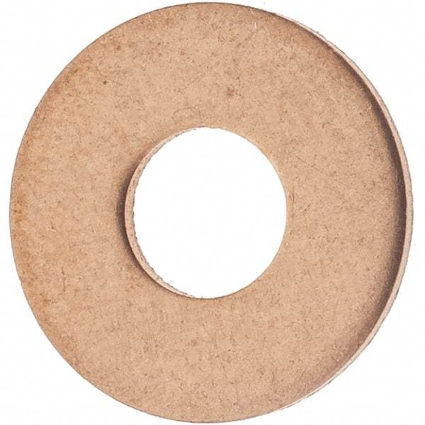 Value Collection - Copper Standard Flat Washer - 0.2031" ID x 1/2" OD, Plain Finish - USA Tool & Supply