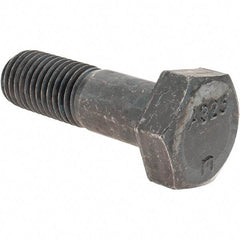 Value Collection - 7/8-9 Thread, 3" Length Under Head, Hex Head Bolt - A325 Steel, Uncoated - USA Tool & Supply
