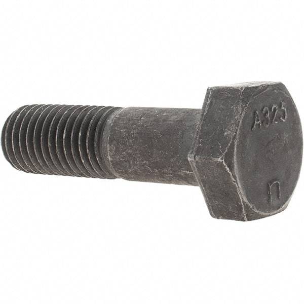 Value Collection - 3/4-10 Thread, 2-3/4" Length Under Head, Hex Head Bolt - A325 Steel, Uncoated - USA Tool & Supply