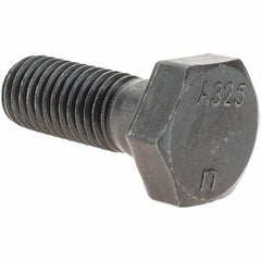 Value Collection - 5/8-11 Thread, 1-3/4" Length Under Head, Hex Head Bolt - A325 Steel, Uncoated - USA Tool & Supply
