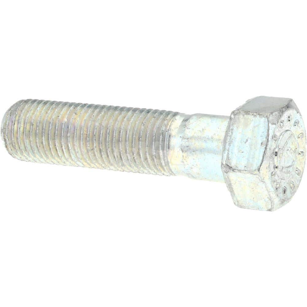 Hex Head Cap Screw: 3/4-24 x 2″, Grade 9 Alloy Steel, Zinc-Plated