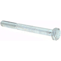 Hex Head Cap Screw: 5/16-18 x 5″, Grade 9 Alloy Steel, Zinc-Plated Clear Chromate