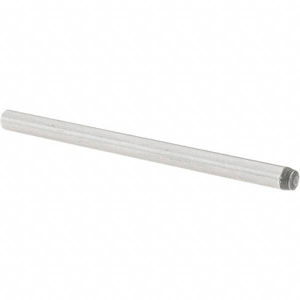 Value Collection - 1/8" Diam x 2" Pin Length Grade 8 Alloy Steel Standard Dowel Pin - C 50-58 Hardness, 3,200 Lb Breaking Strength, 1 Beveled & 1 Rounded End - USA Tool & Supply