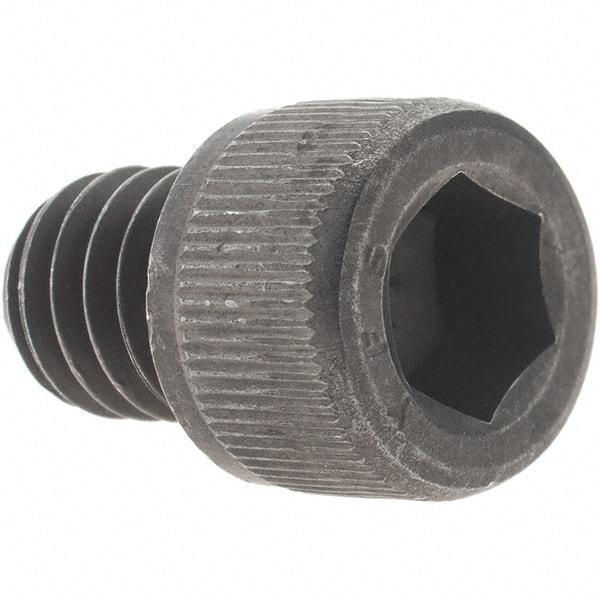 Value Collection - 5/16-18 UNC Hex Socket Drive, Socket Cap Screw - Alloy Steel, Black Oxide Finish, Fully Threaded, 3/8" Length Under Head - USA Tool & Supply