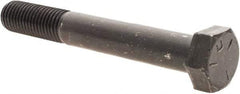 Value Collection - 3/4-10 UNC, 5-1/2" Length Under Head Hex Head Cap Screw - Partially Threaded, Grade 5 Steel, Uncoated, 1-1/8" Hex - USA Tool & Supply