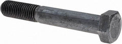 Value Collection - 3/4-10 UNC, 5" Length Under Head Hex Head Cap Screw - Partially Threaded, Grade 5 Steel, Uncoated, 1-1/8" Hex - USA Tool & Supply