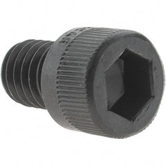 Value Collection - 3/8-16 UNC Hex Socket Drive, Socket Cap Screw - Alloy Steel, Black Oxide Finish, Fully Threaded, 1/2" Length Under Head - USA Tool & Supply