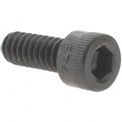 Value Collection - #10-24 UNC Hex Socket Drive, Socket Cap Screw - Alloy Steel, Black Oxide Finish, Fully Threaded, 1/2" Length Under Head - USA Tool & Supply