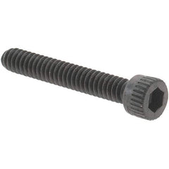 Value Collection - #4-40 UNC Hex Socket Drive, Socket Cap Screw - Alloy Steel, Black Oxide Finish, Fully Threaded, 3/4" Length Under Head - USA Tool & Supply