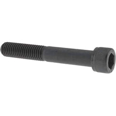 Value Collection - M12x1.75 Metric Coarse Hex Socket Drive, Socket Cap Screw - Grade 12.9 Alloy Steel, Black Oxide Finish, Partially Threaded, 80mm Length Under Head - USA Tool & Supply