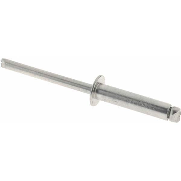 Value Collection - Size 610 Dome Head Stainless Steel Open End Blind Rivet - USA Tool & Supply