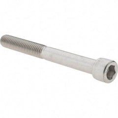 Value Collection - 3/8-16 UNC Hex Socket Drive, Socket Cap Screw - Grade 18-8 Stainless Steel, 3-1/2" Length Under Head - USA Tool & Supply