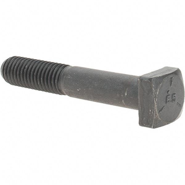 Value Collection - 1/2-13" UNC, 3" Length Under Head Square Head Bolt - Grade 5 Steel, Uncoated - USA Tool & Supply