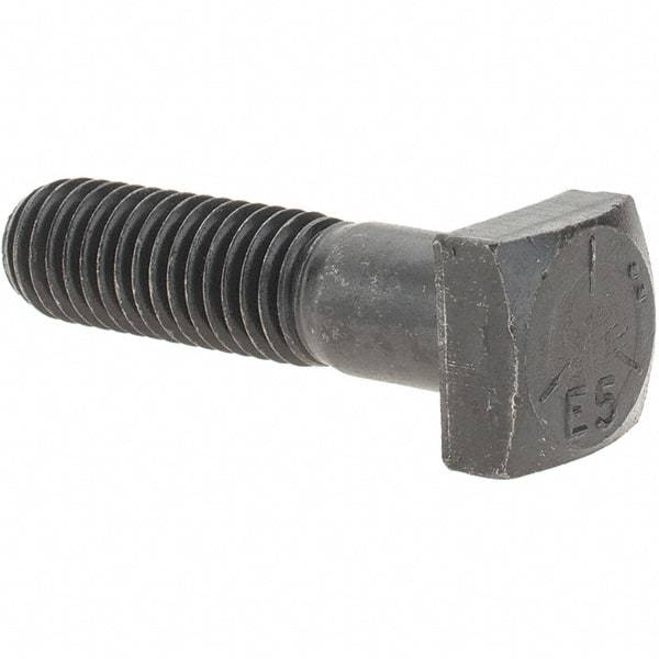 Value Collection - 1/2-13" UNC, 2" Length Under Head Square Head Bolt - Grade 5 Steel, Uncoated - USA Tool & Supply