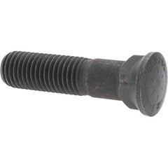 Value Collection - 3/4-10 UNC, 3-1/4" OAL, Alloy Steel Plow Bolt - Uncoated, Grade 8 - USA Tool & Supply