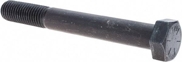 Value Collection - 3/4-10 UNC, 6" Length Under Head Hex Head Cap Screw - Partially Threaded, Grade 8 Alloy Steel, Uncoated, 1-1/8" Hex - USA Tool & Supply