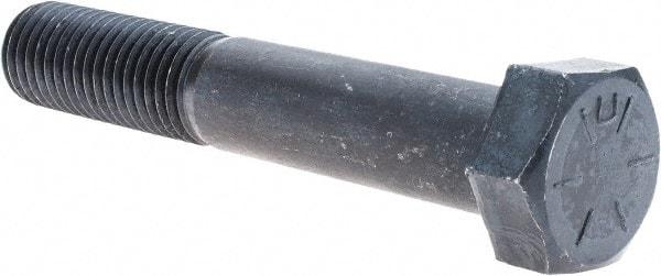 Value Collection - 3/4-10 UNC, 4-1/2" Length Under Head Hex Head Cap Screw - Partially Threaded, Grade 8 Alloy Steel, Uncoated, 1-1/8" Hex - USA Tool & Supply