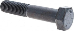 Value Collection - 3/4-10 UNC, 4" Length Under Head Hex Head Cap Screw - Partially Threaded, Grade 8 Alloy Steel, Uncoated, 1-1/8" Hex - USA Tool & Supply