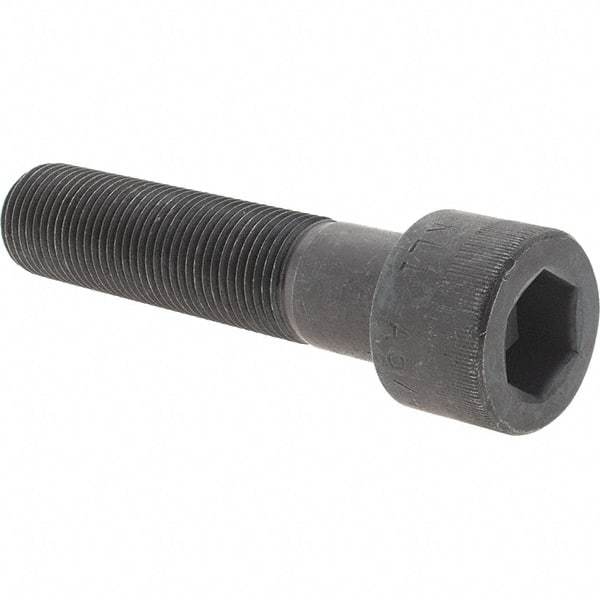 Value Collection - 5/8-18 UNF Hex Socket Drive, Socket Cap Screw - Alloy Steel, Black Oxide Finish, Fully Threaded, 2-3/4" Length Under Head - USA Tool & Supply