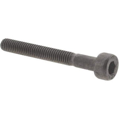 Value Collection - M3x0.50 Metric Coarse Hex Socket Drive, Socket Cap Screw - Grade 12.9 Alloy Steel, Black Oxide Finish, Partially Threaded, 25mm Length Under Head - USA Tool & Supply