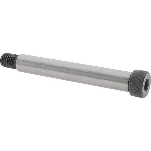 Value Collection - 3/4" Shoulder Diam x 5" Shoulder Length, 5/8-11 UNC, Hex Socket Shoulder Screw - 8 Alloy Steel, Uncoated, 0.977 to 1" Head Diam - USA Tool & Supply