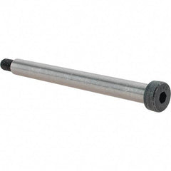 Value Collection - 1/2" Shoulder Diam x 5" Shoulder Length, 3/8-16 UNC, Hex Socket Shoulder Screw - 8 Alloy Steel, Uncoated, 0.729 to 3/4" Head Diam - USA Tool & Supply