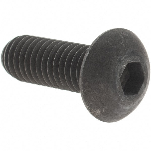 Value Collection - M5x0.80 Hex Socket Button Cap Screw - USA Tool & Supply