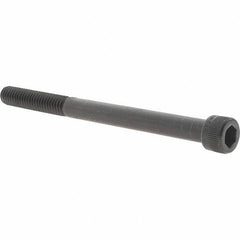 Value Collection - 5/16-18 UNC Hex Socket Drive, Socket Cap Screw - Alloy Steel, Black Oxide Finish, Partially Threaded, 4" Length Under Head - USA Tool & Supply