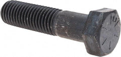 Value Collection - 3/4-10 UNC, 3" Length Under Head Hex Head Cap Screw - Partially Threaded, Grade 8 Alloy Steel, Uncoated, 1-1/8" Hex - USA Tool & Supply