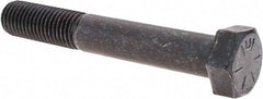 Value Collection - 3/4-10 UNC, 5" Length Under Head Hex Head Cap Screw - Partially Threaded, Grade 8 Alloy Steel, Uncoated, 1-1/8" Hex - USA Tool & Supply