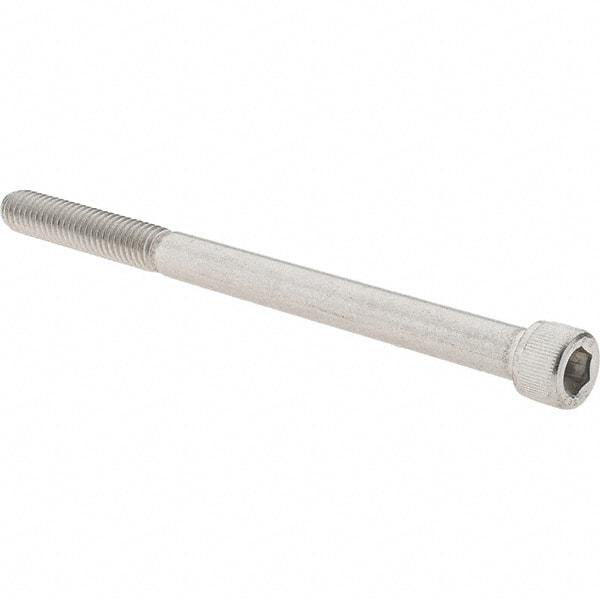 Value Collection - 5/16-18 UNC Hex Socket Drive, Socket Cap Screw - Grade 18-8 & Austenitic A2 Stainless Steel, Partially Threaded, 4-1/2" Length Under Head - USA Tool & Supply
