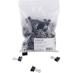 UNIVERSAL - Binder Clips Width (Inch): 0.63 Binder Type: Binder Clip - USA Tool & Supply