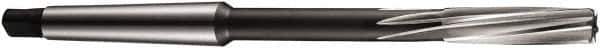 DORMER - 42mm Cobalt 12 Flute Chucking Reamer - Spiral Flute, 4MT Morse Taper Shank, 82mm Flute Length, 333mm OAL - USA Tool & Supply