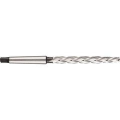DORMER - 0.4334" Reamer Diam, 1MT Morse Taper Shank, Bridge Reamer - USA Tool & Supply