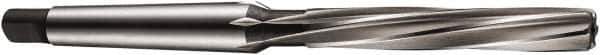 DORMER - 15.5mm High Speed Steel 8 Flute Chucking Reamer - Spiral Flute, 2MT Morse Taper Shank, 87mm Flute Length, 187mm OAL - USA Tool & Supply