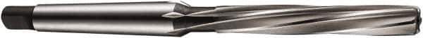 DORMER - 26mm High Speed Steel 10 Flute Chucking Reamer - Spiral Flute, 3MT Morse Taper Shank, 115mm Flute Length, 242mm OAL - USA Tool & Supply