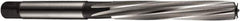 DORMER - 0.3152" Diam, Straight Shank, 58mm Flute, Hand Reamer - Spiral Flute, 4.53" OAL, Left Hand Spiral, Right Hand Cut, 6 Flutes, High Speed Steel - USA Tool & Supply