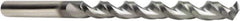 DORMER - 0.4724", 130° Point, Spiral Flute, Cobalt Taper Length Drill Bit - AlCrN Finish, 134mm Flute Length, 205mm OAL, Series A941 - USA Tool & Supply