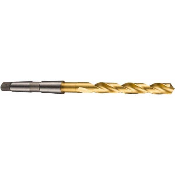 DORMER - 29.5mm, 3MT 118° Point High Speed Steel Taper Shank Drill Bit - USA Tool & Supply