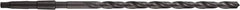 DORMER - 18mm, 2MT 118° Point High Speed Steel Taper Shank Drill Bit - Oxide Finish, 245mm Flute Length, 370mm OAL, Spiral Flute, Series A345 - USA Tool & Supply