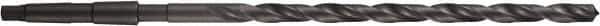 DORMER - 41/64", 2MT 118° Point High Speed Steel Taper Shank Drill Bit - Oxide Finish, 230mm Flute Length, 355mm OAL, Spiral Flute, Series A345 - USA Tool & Supply