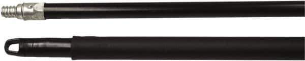 Weiler - 60 x 15/16" Metal Squeegee Handle - Threaded Connection, Black - USA Tool & Supply