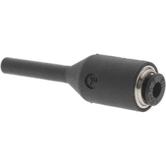 Parker - 1/8" Tube Outside Diam, Plastic Push-to-Connect Tube Stem Adapter - 290 Max psi - USA Tool & Supply