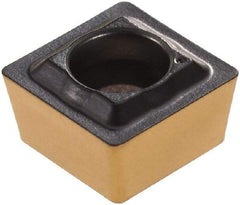 Iscar - SOMX060304 HD Grade IC808 Carbide Indexable Drill Insert - TiAlN/AlTiN/TiN Finish, Square, 6.2mm Inscribed Circle - USA Tool & Supply