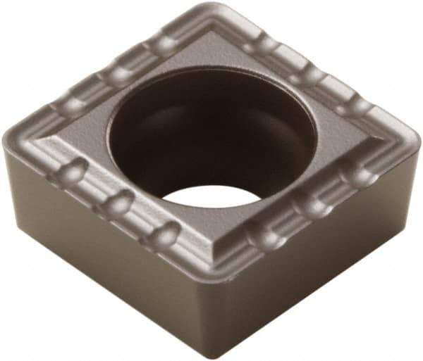 Seco - SCGX09T308 P1 Grade DP3000 Carbide Indexable Drill Insert - TiCN/Al2O8 Finish, Square, 3/8" Inscribed Circle - USA Tool & Supply