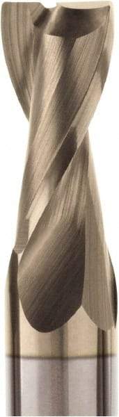 Seco - 12mm, 2 Flute, Single End, Solid Carbide, 2mm Corner Radius End Mill - 88mm OAL, 30° Helix, Right Hand Flute, 24mm LOC, Right Hand Cut - USA Tool & Supply