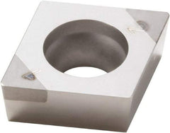Seco - CCGW431 S Grade CBN010 PCBN Turning Insert - 80° Diamond, 1/2" Inscr Circle, 3/16" Thick, 1/64" Corner Radius - USA Tool & Supply