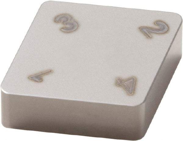 Seco - CNGN432 Grade CS100 Ceramic Turning Insert - 80° Diamond, 1/2" Inscr Circle, 3/16" Thick, 1/32" Corner Radius - USA Tool & Supply