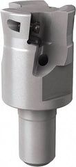 Seco - 250mm Cut Diam, 6mm Max Depth of Cut, Indexable Plunge End Mill - M12 Modular Connection, Multiple Insert Styles, R217.79 Toolholder Style, Through Coolant, Series Turbo 10 - USA Tool & Supply