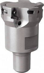 Seco - 40mm Cut Diam, 6mm Max Depth of Cut, Indexable Plunge End Mill - M16 Modular Connection, Multiple Insert Styles, R217.79 Toolholder Style, Through Coolant, Series Turbo 10 - USA Tool & Supply